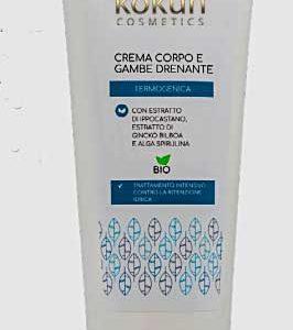crema corpo e gambe drenante
